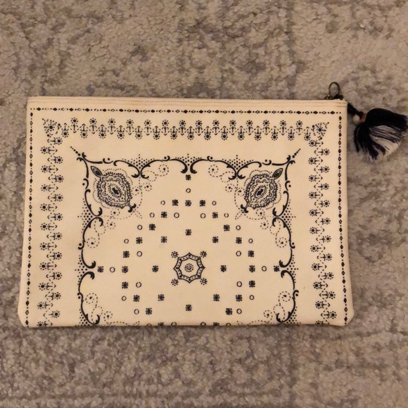 NWT Madewell Bandana Clutch - Picture 2 of 5